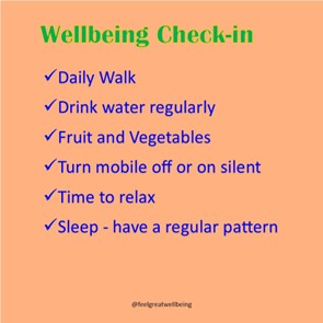 Daily Welling Tips